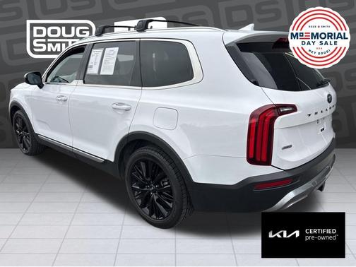Glacial White Pearl 2021 Kia Telluride SX