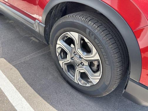 Red 2019 Honda CR-V EX
