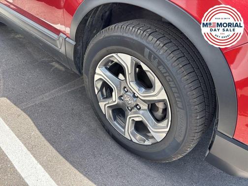 Red 2019 Honda CR-V EX