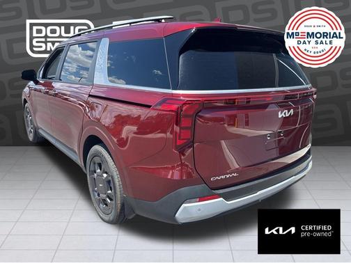 Flare Red 2025 Kia Carnival Hybrid EX