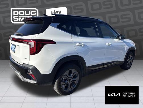 Clear White 2024 Kia Seltos S