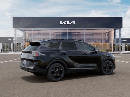 Fusion Orange 2026 Kia Sportage Plug-In Hybrid X-Line