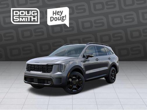Steel Gray 2026 Kia Sorento Hybrid X-LINE SX PRESTIGE