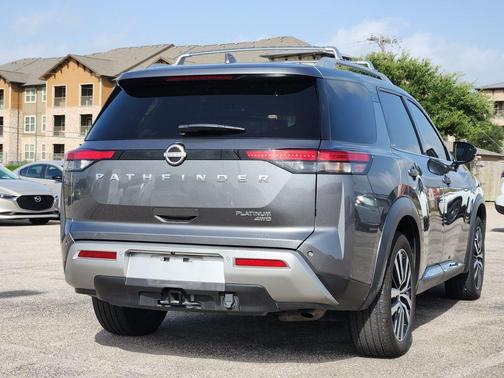 Gun Metallic 2023 Nissan Pathfinder Platinum