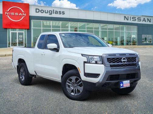 Glacier White 2025 Nissan Frontier SV