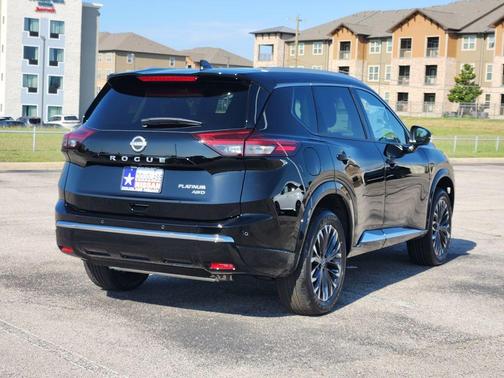 Black 2026 Nissan Rogue Platinum