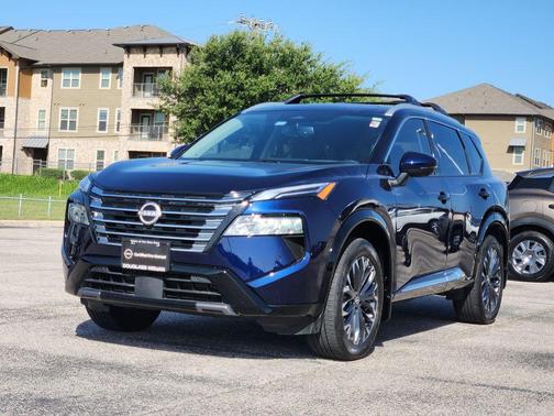 Deep Ocean Blue 2025 Nissan Rogue Platinum