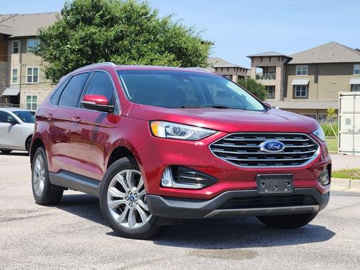 Ruby Red Metallic 2019 Ford Edge Titanium