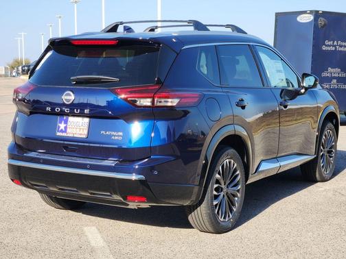 Deep Ocean Blue 2026 Nissan Rogue Platinum