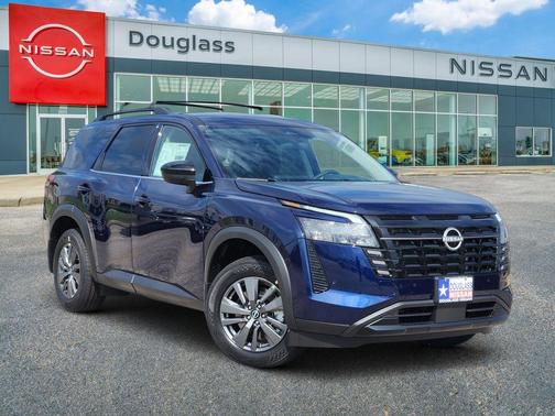 Deep Ocean Blue 2026 Nissan Pathfinder SV