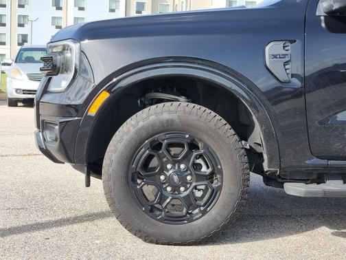 Shadow Black 2025 Ford Ranger XLT