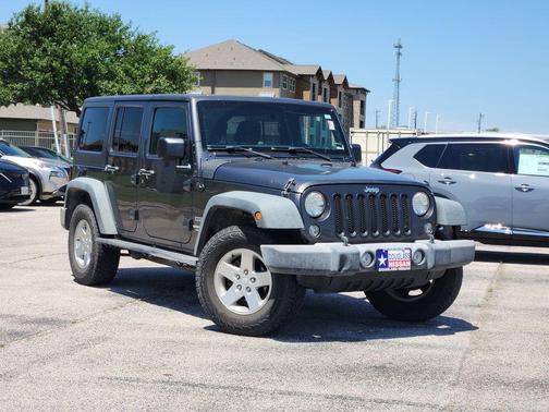 Granite Crystal Clearcoat Metallic 2017 Jeep Wrangler Unlimited Sport