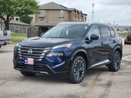 Deep Ocean Blue 2026 Nissan Rogue Platinum