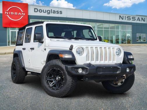 Bright White Clearcoat 2018 Jeep Wrangler Unlimited Sport