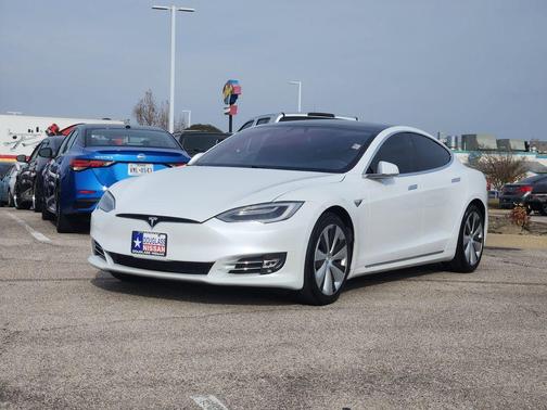 White 2021 Tesla Model S Long Range
