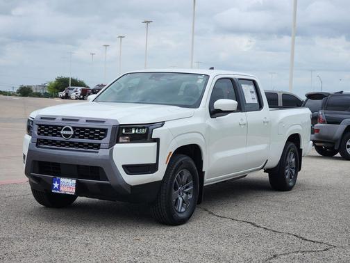 Glacier White 2026 Nissan Frontier SV