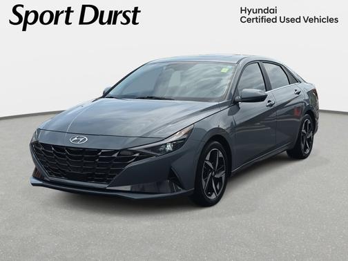 Gray 2023 Hyundai ELANTRA Limited