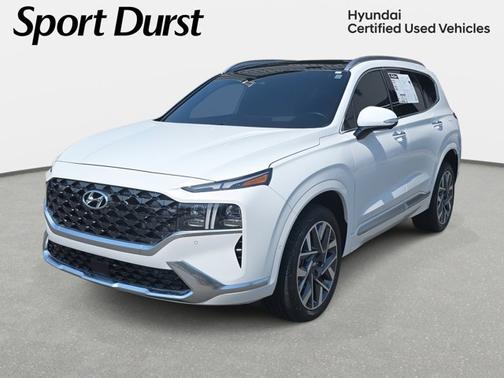 White 2023 Hyundai SANTA FE Calligraphy