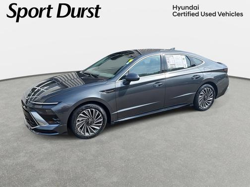 Gray 2026 Hyundai SONATA Hybrid SEL