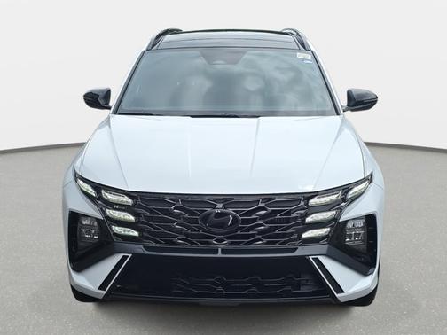 White 2025 Hyundai TUCSON Hybrid N Line