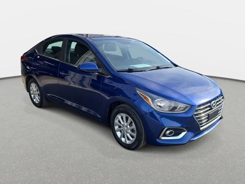 Blue 2022 Hyundai Accent SEL
