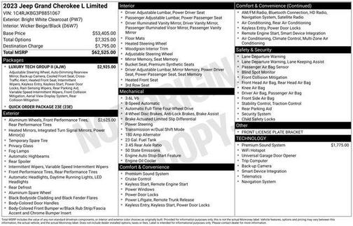 2023 Jeep Grand Cherokee L Limited