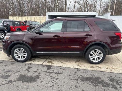 Burgundy 2019 Ford Explorer XLT