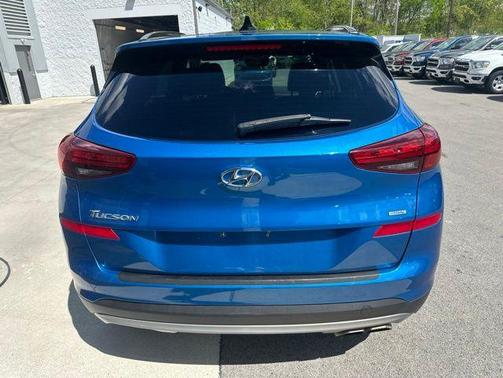 Aqua Blue 2019 Hyundai TUCSON Ultimate