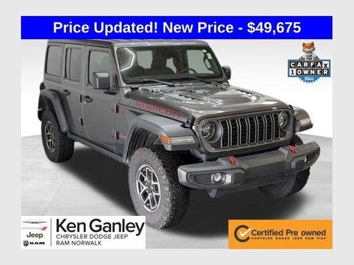 Granite Crystal Clearcoat Metallic 2025 Jeep Wrangler Rubicon