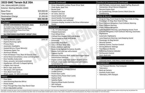 Sterling 2023 GMC Terrain SLE
