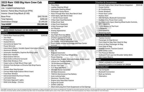 2023 RAM 1500 Big Horn