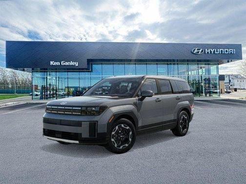 Hampton Gray 2026 Hyundai SANTA FE HEV SE