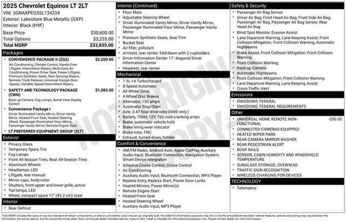 2025 Chevrolet Equinox LT