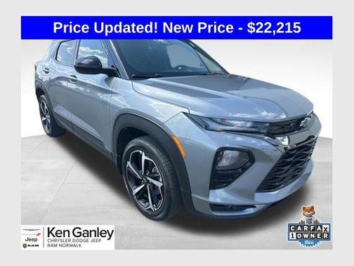 Sterling Gray Metallic 2023 Chevrolet Trailblazer RS