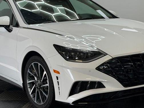 White 2023 Hyundai SONATA Limited