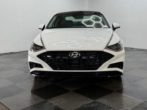 White 2023 Hyundai SONATA Limited