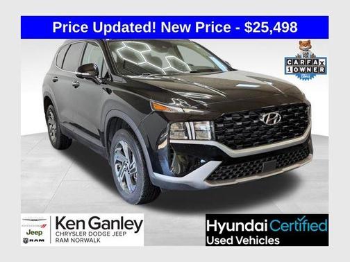 Twilight Black 2023 Hyundai SANTA FE SEL