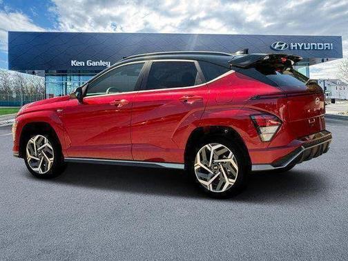Red Metallic 2025 Hyundai KONA N Line