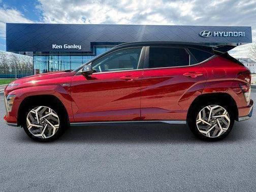 Red Metallic 2025 Hyundai KONA N Line