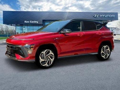 Red Metallic 2025 Hyundai KONA N Line
