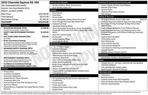 2023 Chevrolet Equinox RS
