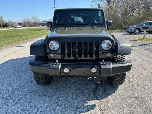 Green 2016 Jeep Wrangler Sport