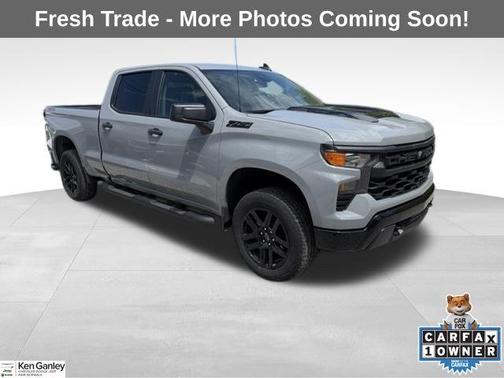 Slate Gray Metallic 2025 Chevrolet Silverado 1500 Custom Trail Boss