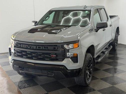 Slate Gray Metallic 2025 Chevrolet Silverado 1500 Custom Trail Boss