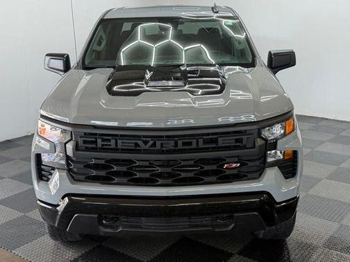 Slate Gray Metallic 2025 Chevrolet Silverado 1500 Custom Trail Boss