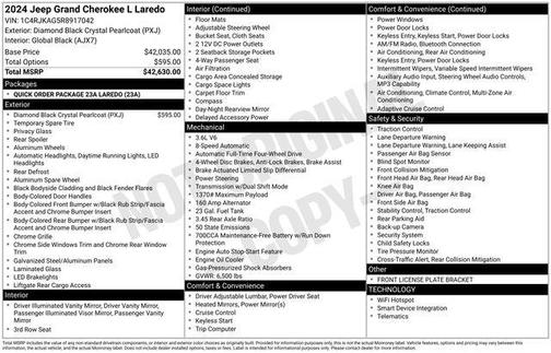 2024 Jeep Grand Cherokee L Laredo