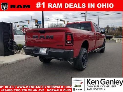 Molten Red Pearlcoat 2026 RAM 2500 Tradesman