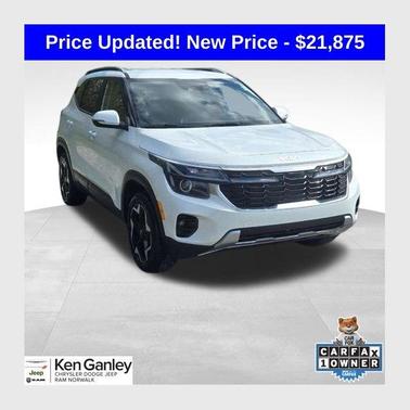 Snow White Pearl 2025 Kia Seltos S