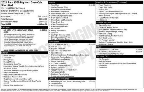 2024 RAM 1500 Big Horn/Lone Star