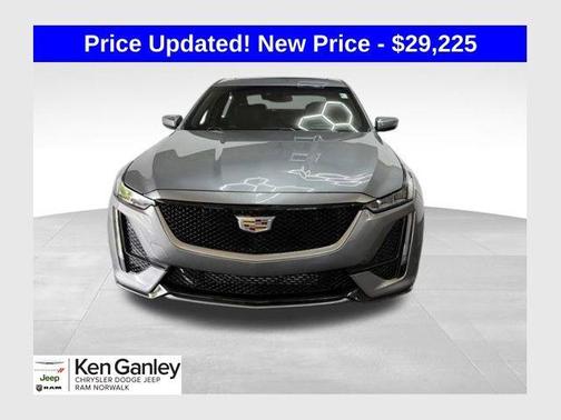 Satin Steel Metallic 2021 Cadillac CT5 Sport AWD